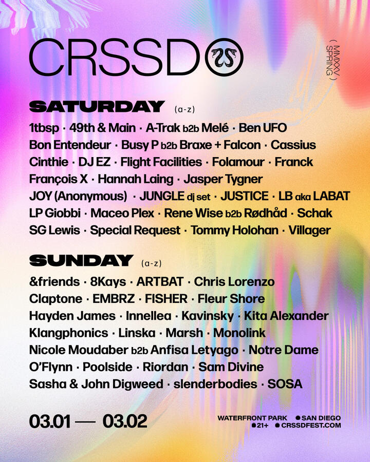 CRSSD SPRING 2025